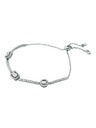 Michael Kors Сребриста гривна Michael Kors MKC1715CZ040