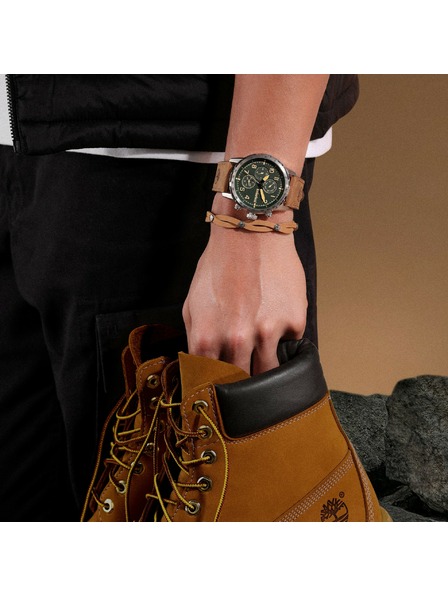 Timberland Timberland мъжка кожена гривна светлокафява TDAGB0002601
