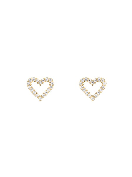 Daniel Wellington Дамски стоманени обеци Daniel Wellington Mirelle Heart DW00401608