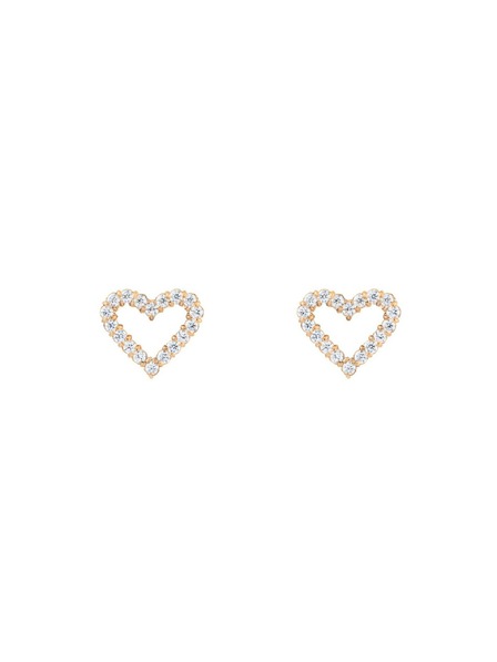 Daniel Wellington Дамски стоманени обеци Daniel Wellington Mirelle Heart DW00401609