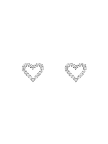 Daniel Wellington Дамски стоманени обеци Daniel Wellington Mirelle Heart DW00401610