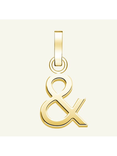 Rosefield Rosefield висулка в златен цвят Symbol Ampersand