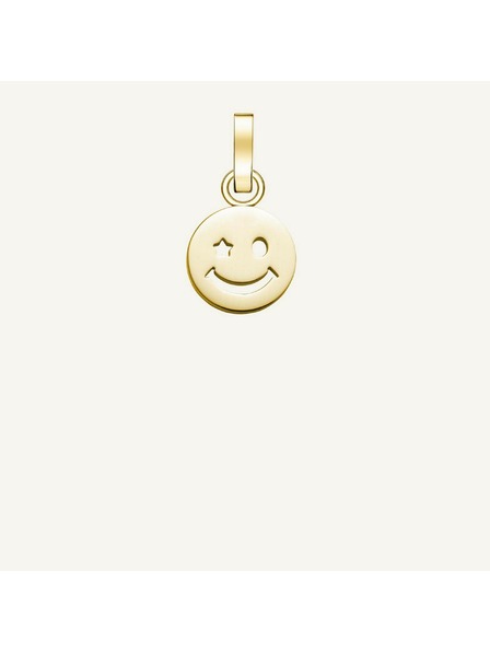 Rosefield Rosefield висулка в златен цвят Mini Smiley PE-Gold-Smiley S