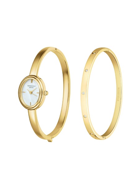 Rosefield Подаръчен комплект Rosefield Studio Bangle часовници и Crystal Bangle твърда гривна BWGCG-X293