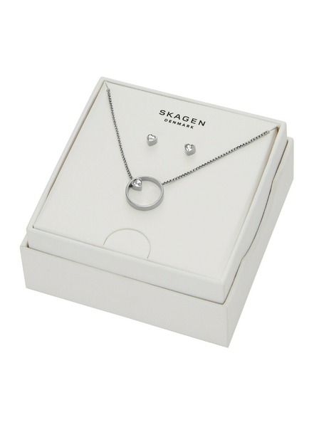 Skagen Дамски подаръчен комплект стоманени бижута Skagen SKJB1016SET