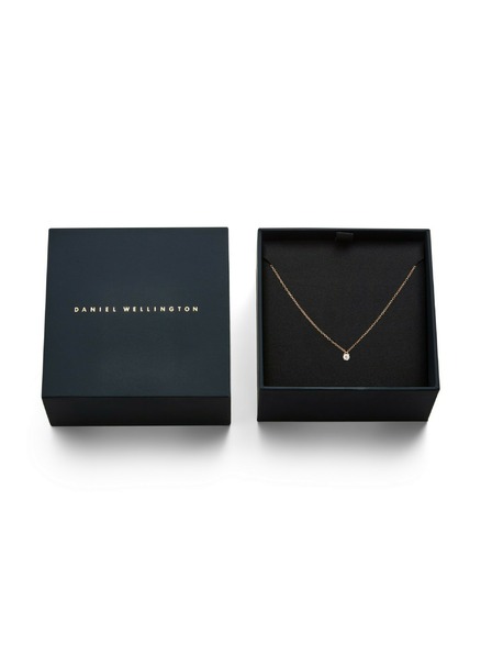 Daniel Wellington Дамско позлатено колие Daniel Wellington Mirelle Solitaire DW00401968