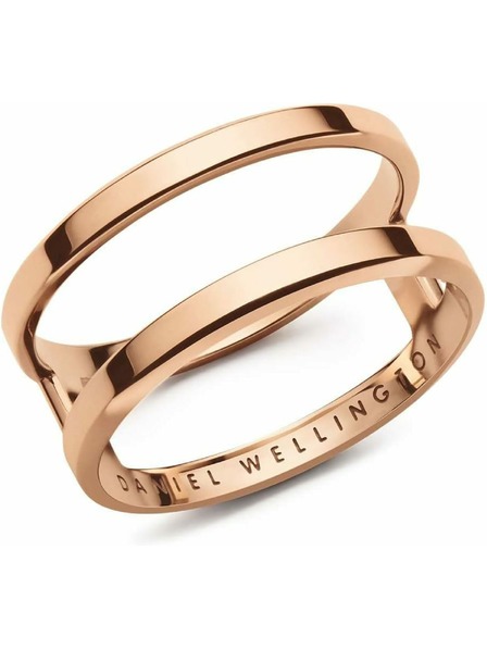 Daniel Wellington Дамски двоен стоманен пръстен Daniel Wellington Elan DW00400117
