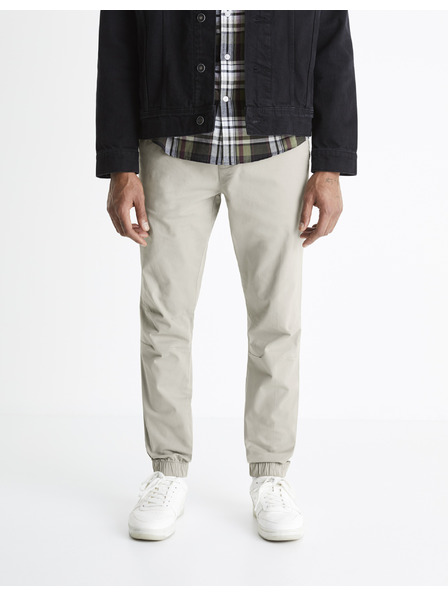 Celio Светлосиви мъжки панталони Celio Voyage