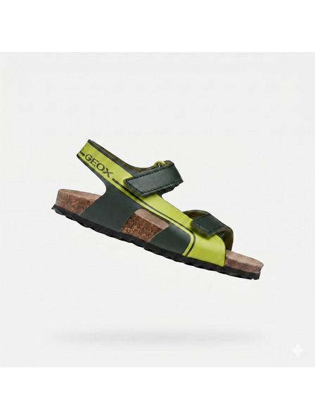Geox Зелени детски сандали Geox Ghita