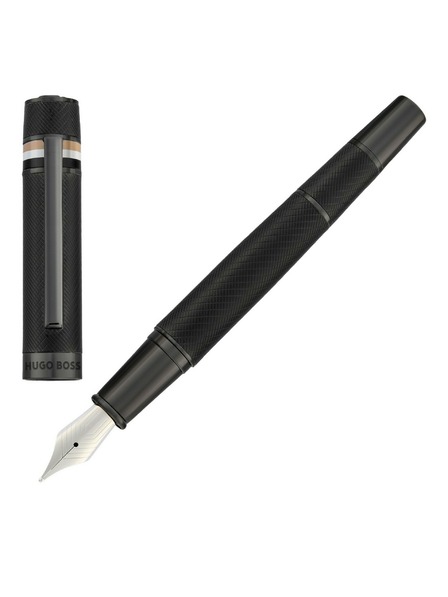 Hugo Boss HUGO BOSS Химикалка Iconic в черен цвят HSF5212A