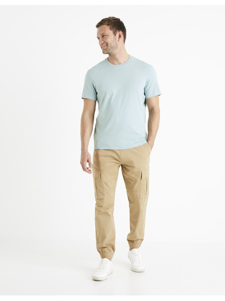 Celio Бежов мъжки товарен панталон Celio Docar