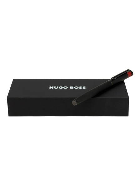 Hugo Boss HUGO BOSS Химикалка Loop с фин диамантен модел и в черен цвят HSW3672A
