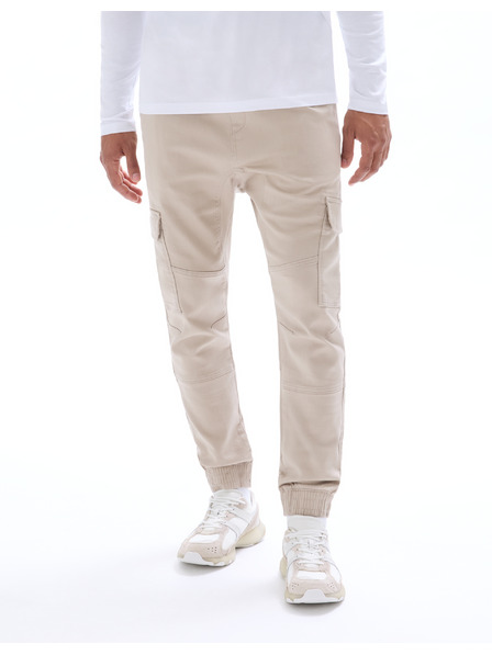 Celio Бежов мъжки товарен панталон Celio Cokit4