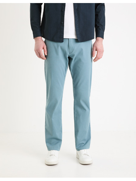 Celio Светлосини мъжки панталони тип "чино" Celio Tohenri