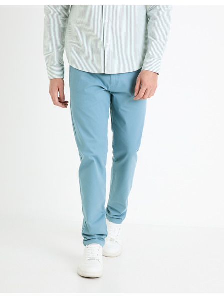 Celio Светлосини мъжки панталони тип "чино" Celio Tocharles