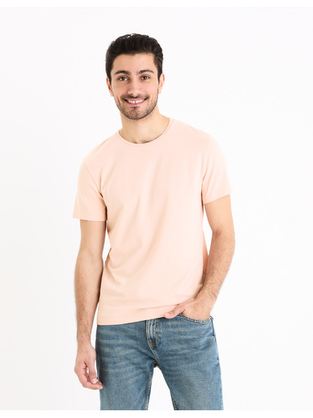 Celio Розов мъжки основен пуловер Celio Neunir