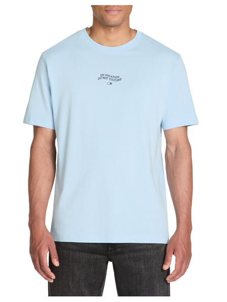 Celio Светлосиня мъжка тениска Celio Jeword