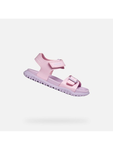Geox Розови момичешки сандали Geox Sandal Fusbetto
