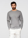 Ombre Clothing Мъжки суитшърт BASIC с кръгло деколте - сив Ombre Clothing