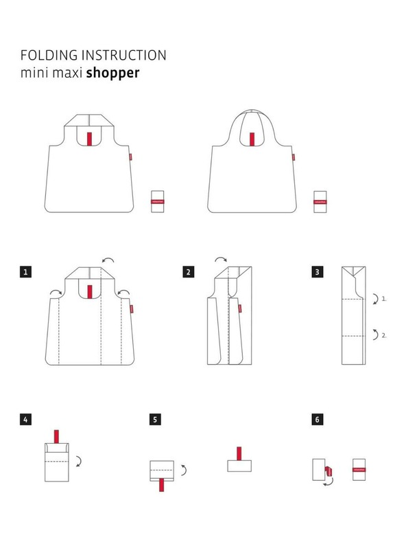 Reisenthel Черна пазарска чанта Reisenthel Mini Maxi Shopper