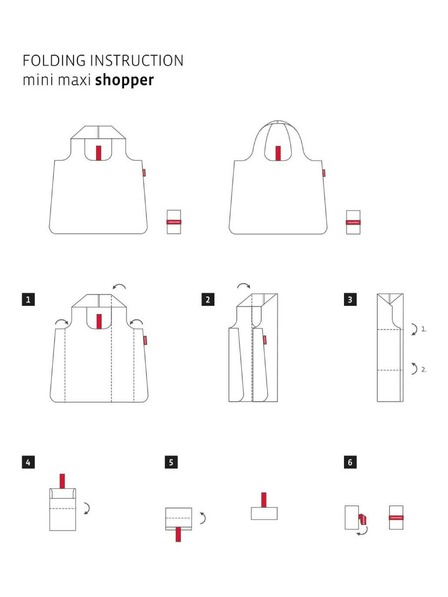 Reisenthel Черна пазарска чанта Reisenthel Mini Maxi Shopper