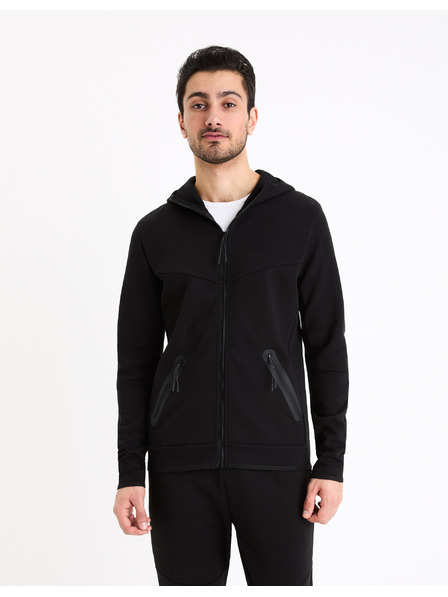 Celio Черен мъжки суитшърт Celio Genewyoke