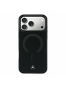 Mercedes Mercedes PU Leather 3D MagSafe Заден калъф за iPhone 17 Pro Black