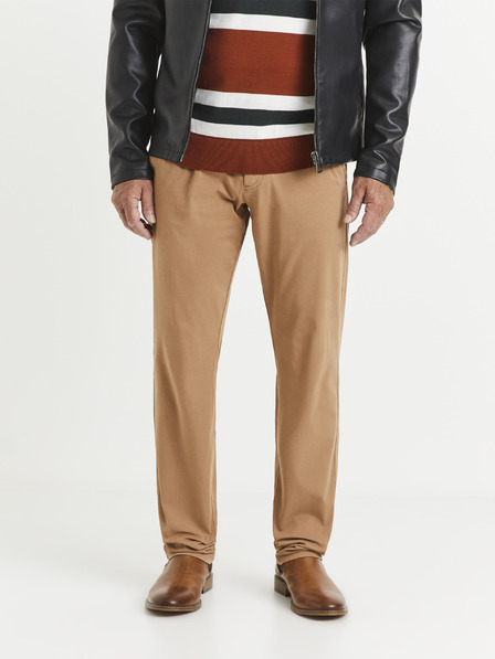 Celio Бежови мъжки панталони Celio