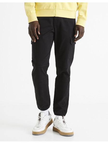 Celio Черни мъжки товарни панталони Celio Dolyte