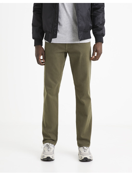 Celio Мъжки панталони Celio в цвят каки Vopry1