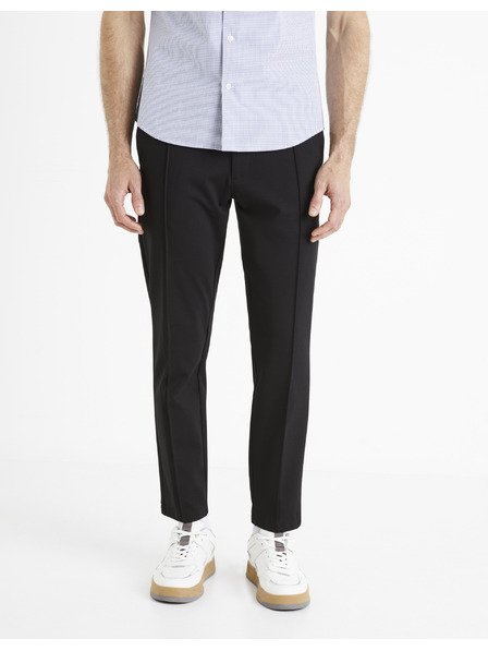 Celio Черен мъжки панталон Celio 24H Cobozal