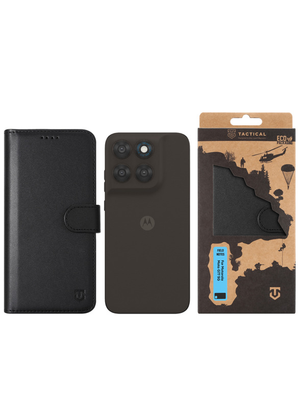 Tactical Tactical Field Notes за Motorola Moto G77 5G Black