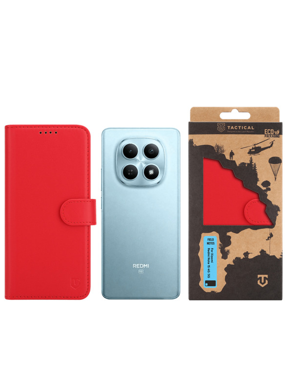 Tactical Tactical Field Notes за Xiaomi Redmi Note 15 4G/5G Red