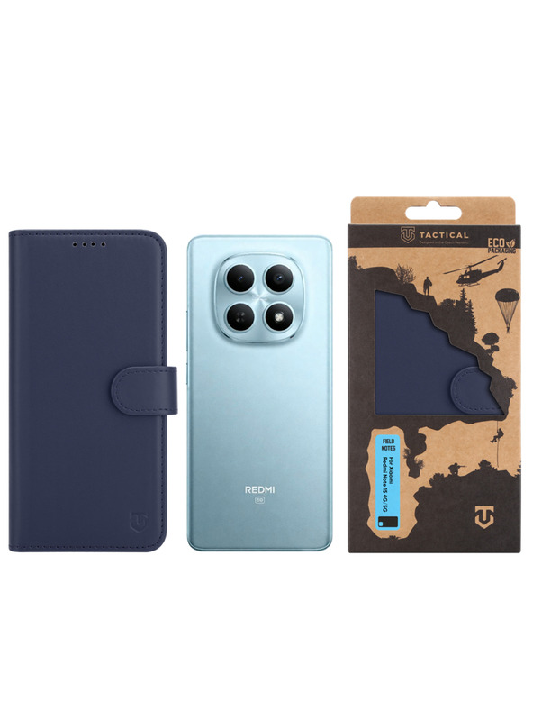 Tactical Tactical Field Notes за Xiaomi Redmi Note 15 4G/5G Blue