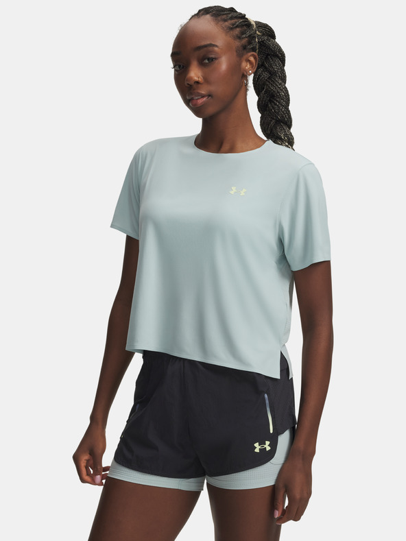 Under Armour Дамска тениска Under Armour W Explor Trail Run ULW SS