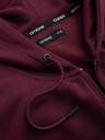 Ombre Clothing Мъжки памучен суитчър BASIC с цип Ombre Clothing