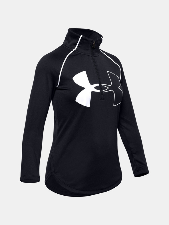 Under Armour Момичешка тениска Under Armour Tech Graphic Big Logo 1/2 Zip
