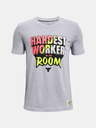 Under Armour Момчешка тениска Under Armour Project Rock HWITR SS