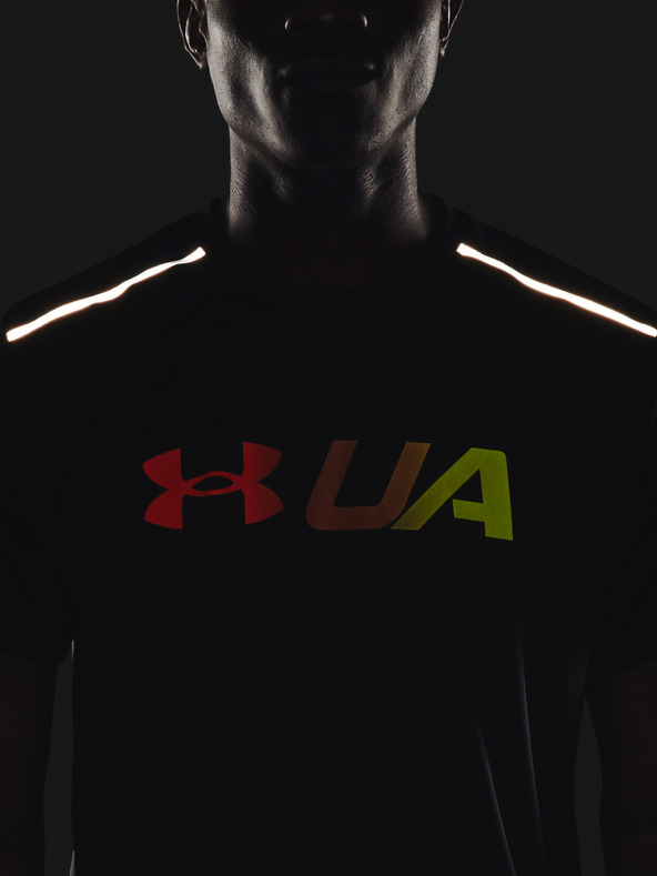 Under Armour Мъжка тениска Under Armour RUN Graphic Print Fill SS