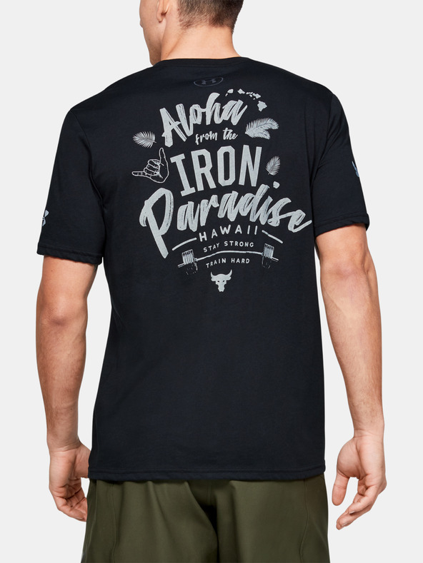 Under Armour Мъжка тениска Under Armour Project Rock Iron Paradise Ss