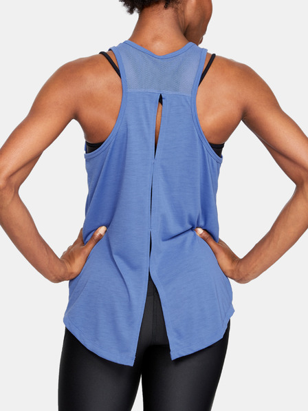 Under Armour Дамски потник Under Armour PROJECT ROCK WHISPERLIGHT TIE BACK TANK