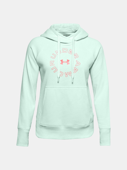 Under Armour Дамски суитшърт Under Armour Rival Fleece Metallic Hoodie