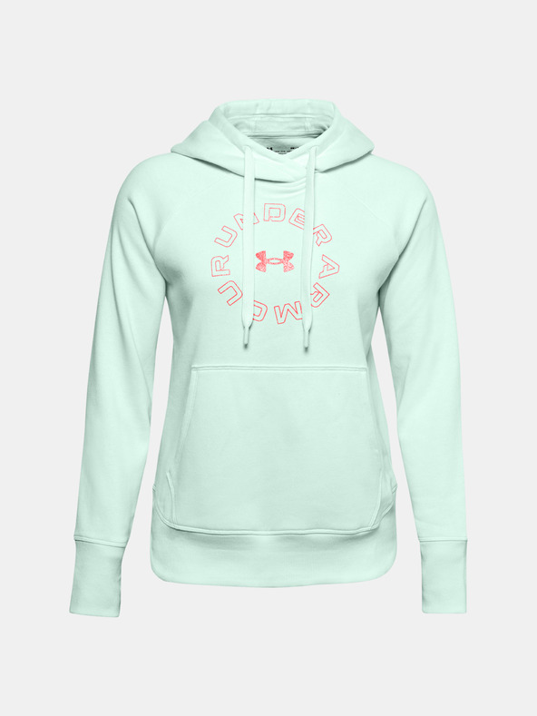 Under Armour Дамски суитшърт Under Armour Rival Fleece Metallic Hoodie