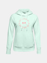 Under Armour Дамски суитшърт Under Armour Rival Fleece Metallic Hoodie