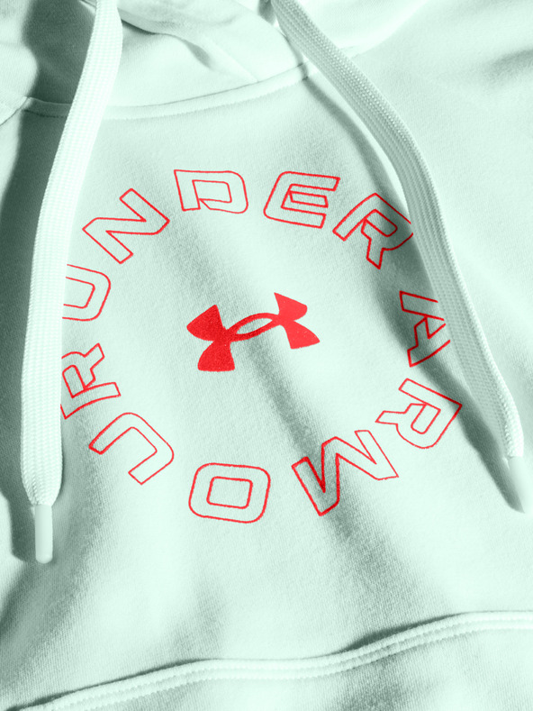 Under Armour Дамски суитшърт Under Armour Rival Fleece Metallic Hoodie
