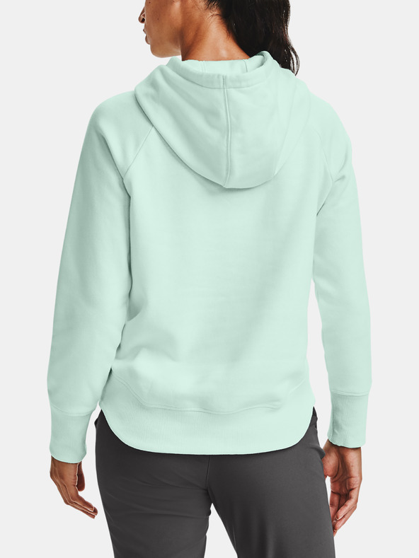 Under Armour Дамски суитшърт Under Armour Rival Fleece Metallic Hoodie
