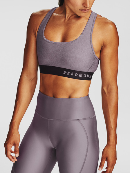 Under Armour Дамски сутиен Under Armour Armour Mid Crossback Heather Bra