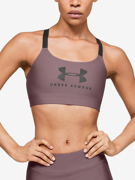 Under Armour Дамски сутиен Under Armour Armour Mid Sportstyle Graphic Bra
