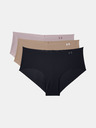 Under Armour Дамски бикини Under Armour PS Hipster (3 броя)