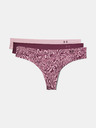 Under Armour Дамски стринг Under Armour PS Thong Print (3бр.)
